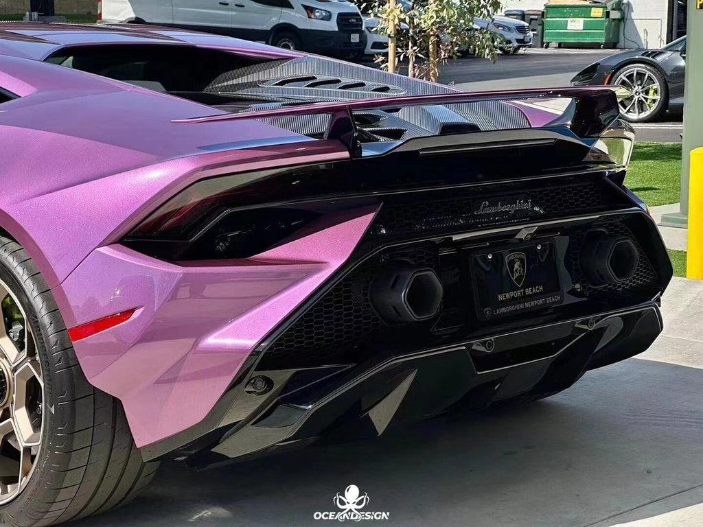 Lamborghini Huracan LP580 / LP610 / EVO Tecnica Style Dry Carbon Fiber Full Body Kit