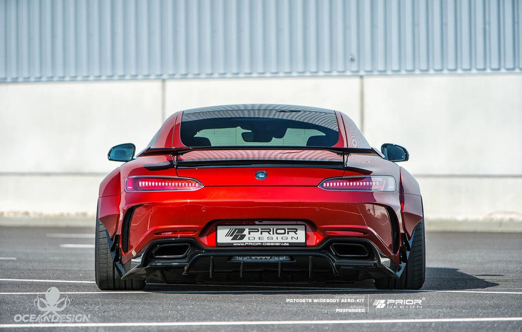 Mercedes-Benz AMG GT / GTC PD Style Carbon Fiber Aero Kit – Front Bumper, Rear Bumper, Front Lip, Rear Lip, Rear Wing, Side Skirts, Front Air Vents, Canards