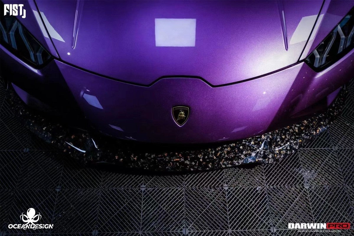 Lamborghini Huracan EVO RWD OD Style Dry Carbon Fiber Aero Kit – Front Lip / Side Skirts / Rear Lip / Wing / Hood / Mirrors