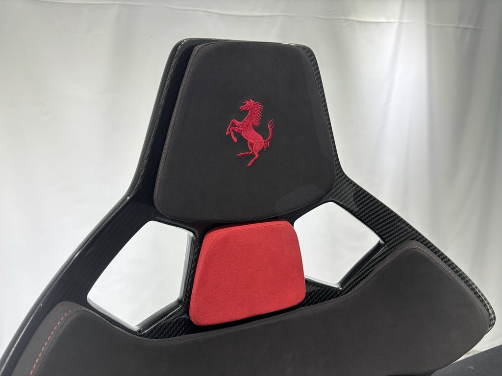 Porsche GW Style Dry Carbon Fiber One-Piece Racing Bucket Seat – Alcantara Lightweight