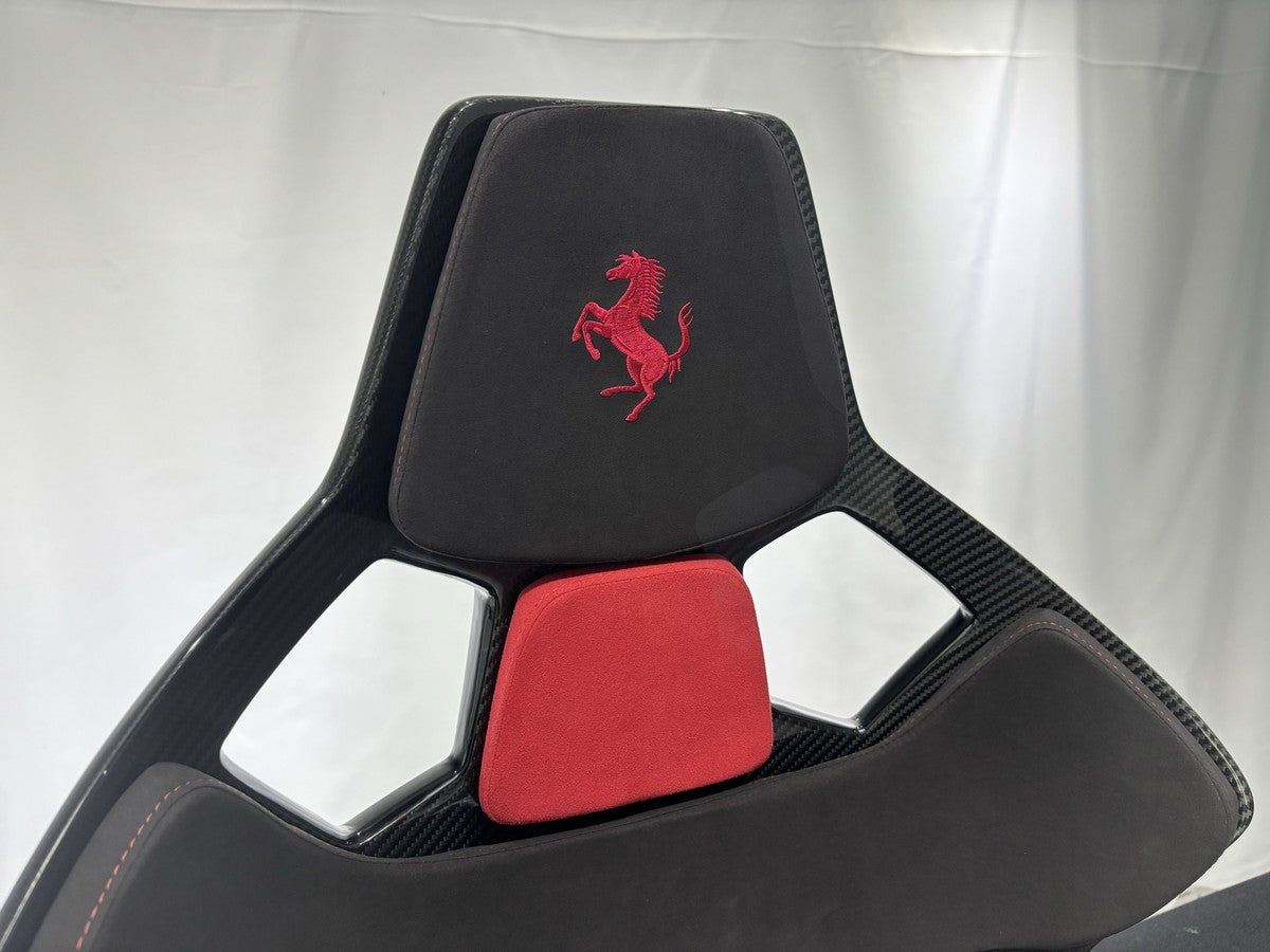 Porsche GW Style Dry Carbon Fiber One-Piece Racing Bucket Seat – Alcantara Lightweight