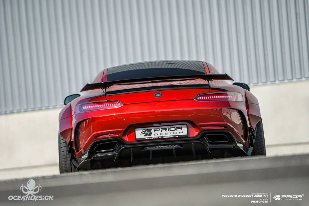 Mercedes-Benz AMG GT / GTC PD Style Carbon Fiber Aero Kit – Front Bumper, Rear Bumper, Front Lip, Rear Lip, Rear Wing, Side Skirts, Front Air Vents, Canards