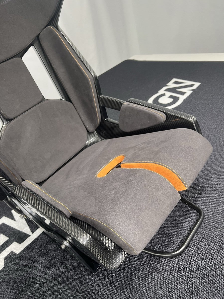 Porsche GW Style Dry Carbon Fiber One-Piece Racing Bucket Seat – Alcantara Lightweight
