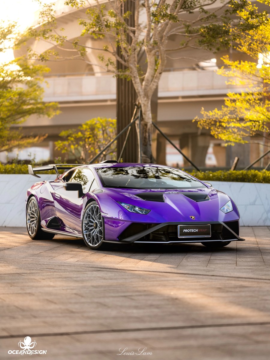 Lamborghini STO OEM Style Dry Carbon Fiber Aero Kit – Front Lip, Rear Lip, Rear Wing, Mirror Covers, Front Corner Pieces, Engine Bay Vents, Hood Vents