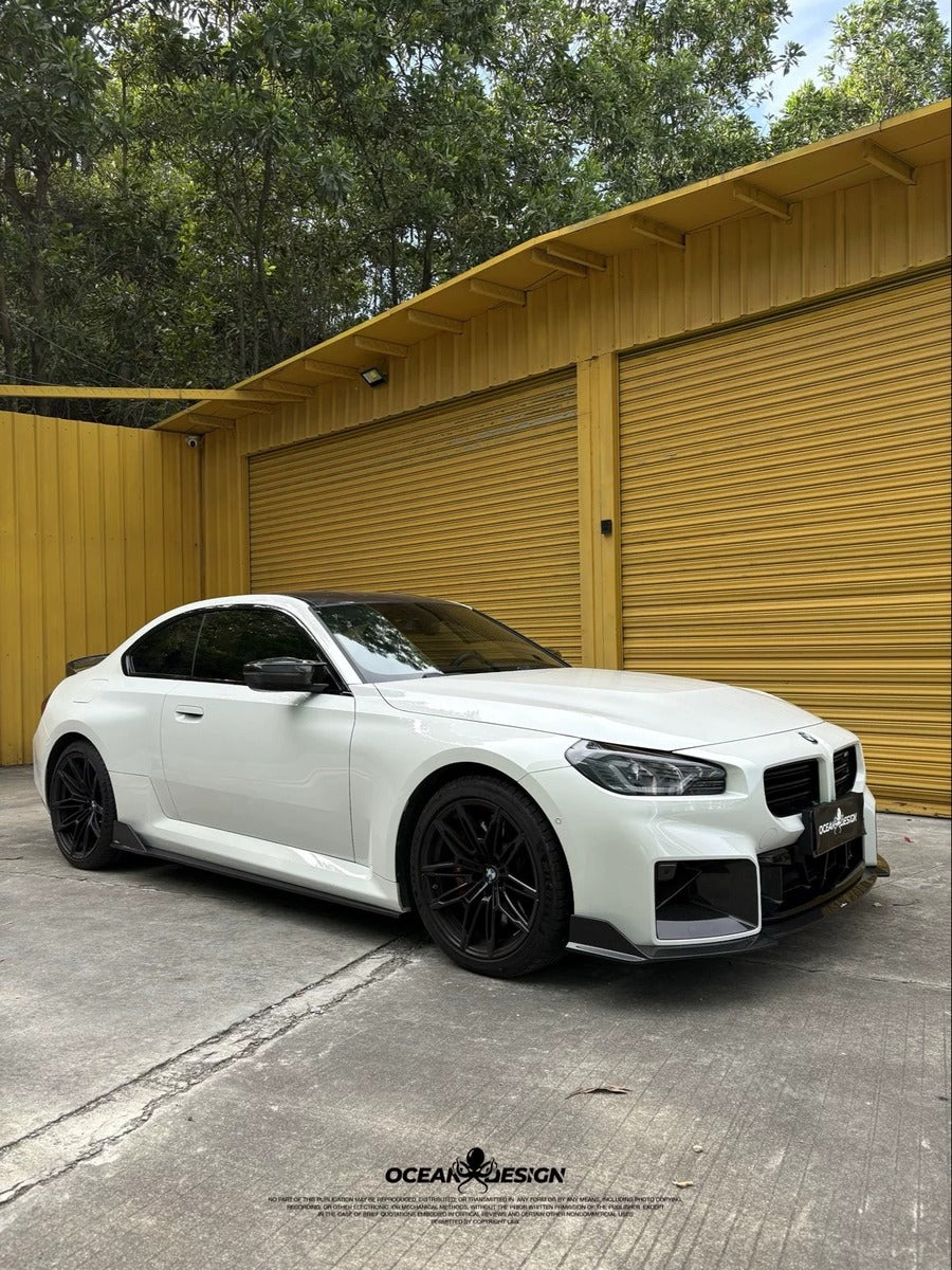 BMW G87 M2 OceanDesign OD-Style Dry Carbon Fiber Aero Kit – Front Lip / Side Skirts / Rear Lip / Rear Wing / Corner Pieces / Bumper Trim