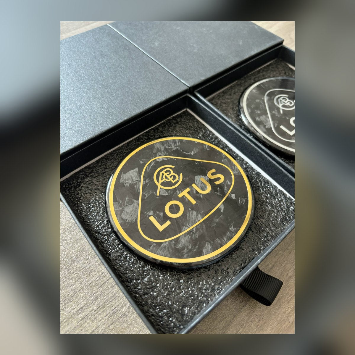 Lotus Emira / Eletre / Emeya Forged Carbon Fiber Marble-Texture Emblem