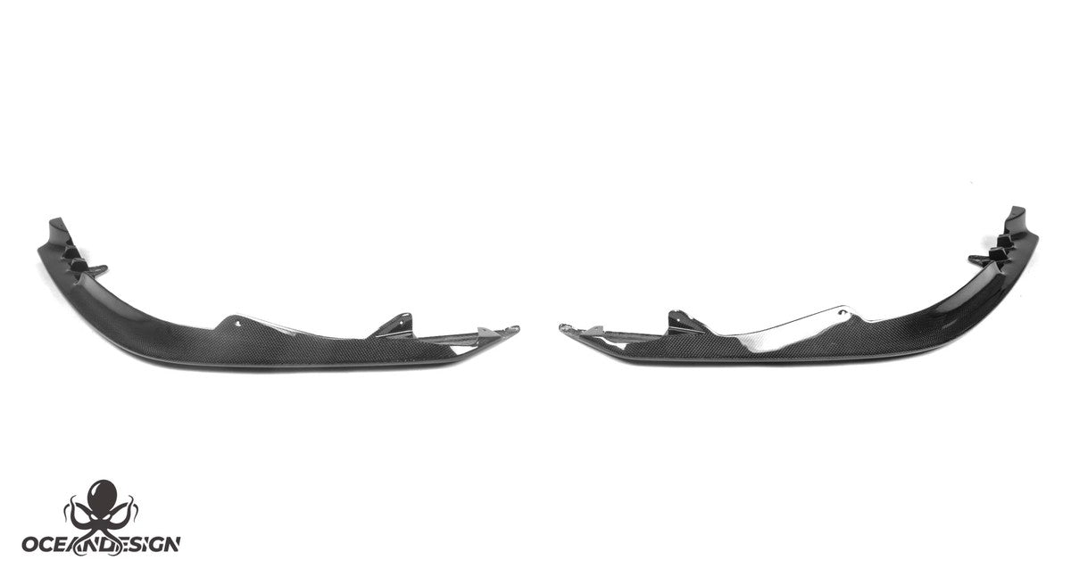 Ferrari SF90 OEM Style Dry Carbon Fiber Aero Kit – Front Lip, Side Skirts, Rear Lip, Track Wing, Engine Bay Trim, Mirror Covers, Door Panels, Fender Flares