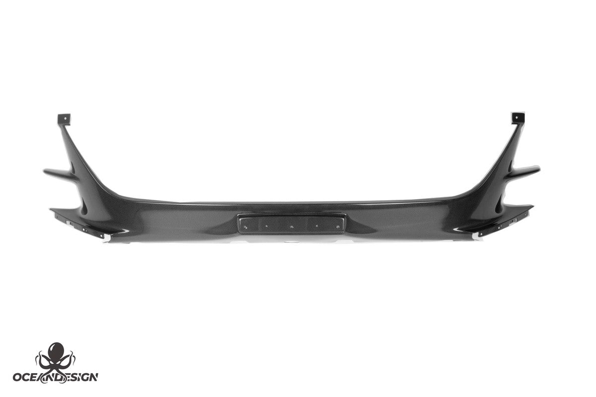 Ferrari 812 M-Style Dry Carbon Fiber Aero Kit – Front Lip, Side Skirts, Rear Lip, Hood, Rear Wing, Fender Flares, Engine Bay Trim