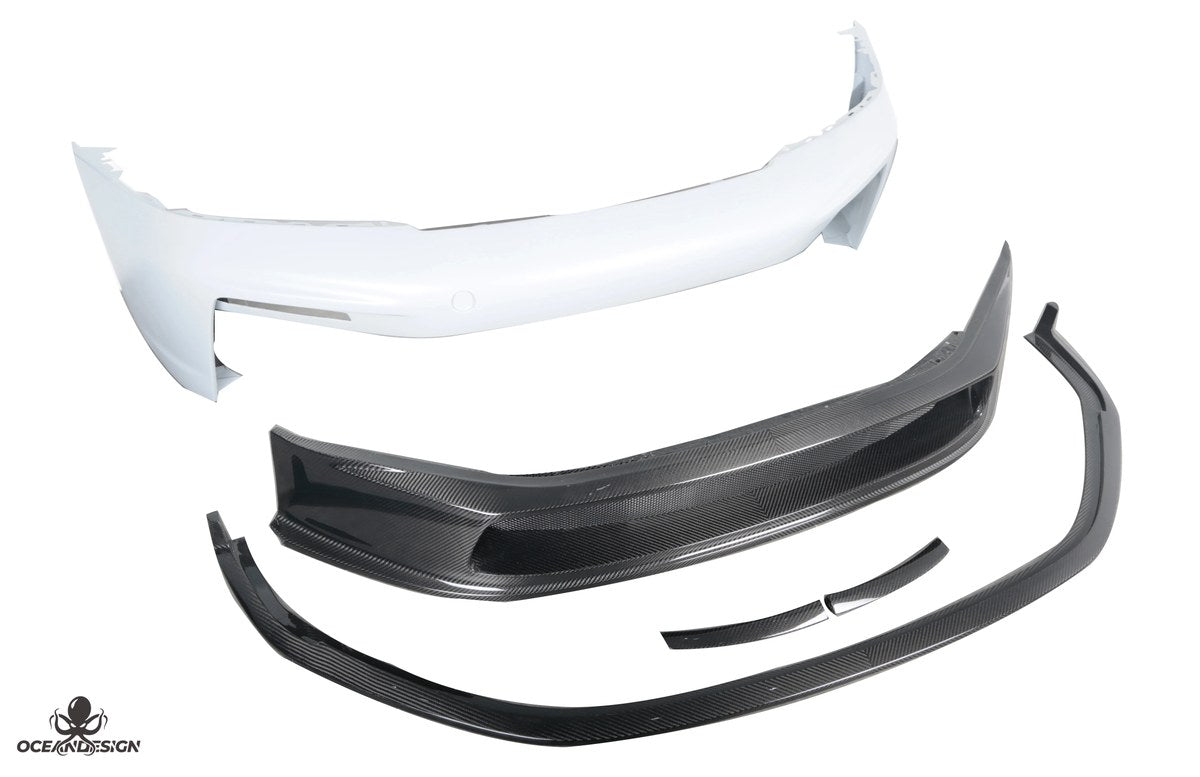 Porsche 911 992.1 GT3 Style Dry Carbon Fiber Aero Kit – Front Bumper, Rear Bumper, Side Skirts, Rear Wing, Hood, Roof, Exhaust