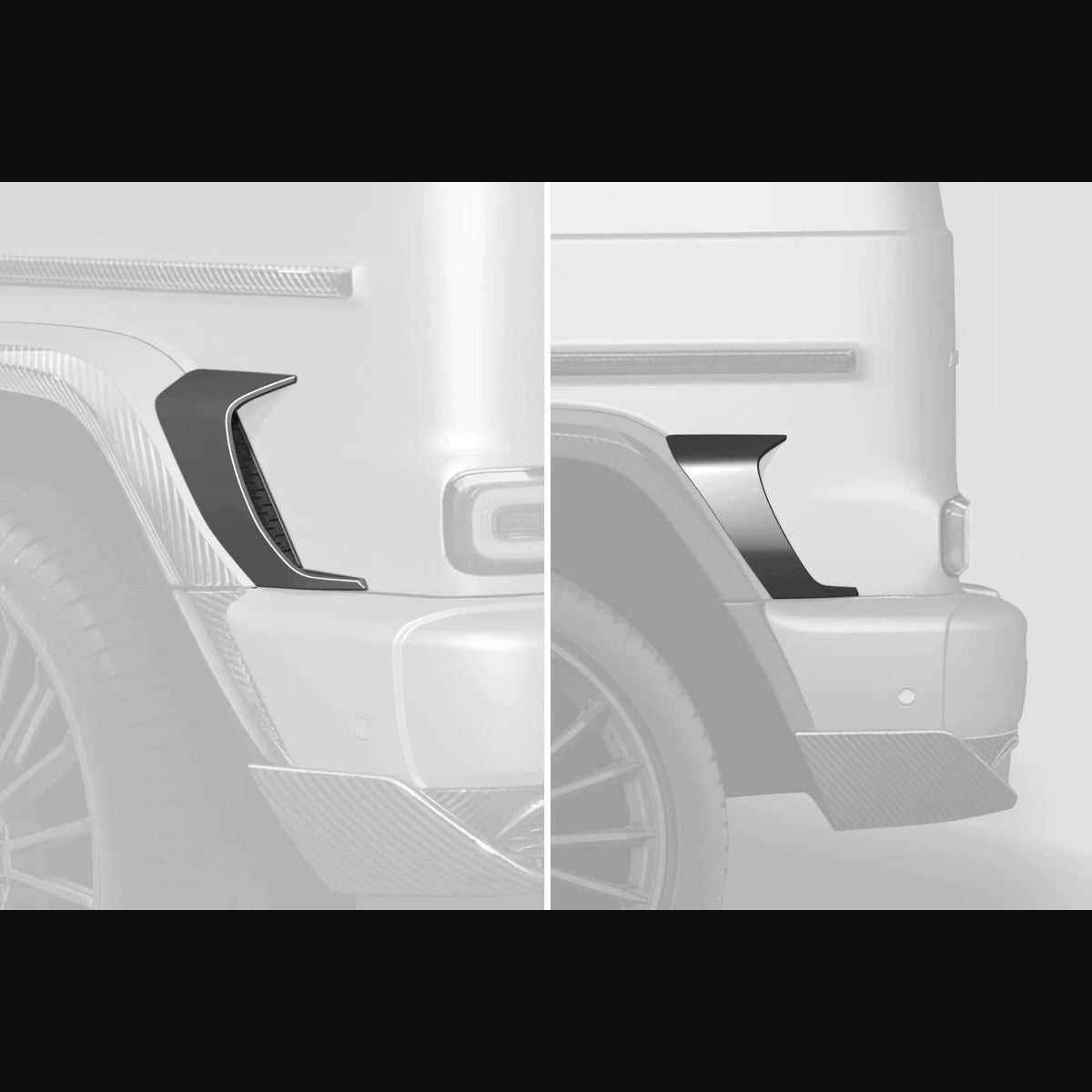 Mercedes-Benz G63 / W465 TopCar Dry Carbon Fiber Aero Kit – Front Lip / Rear Lip / Hood / Wing / Wheel Arches / Grille / Fender Trim
