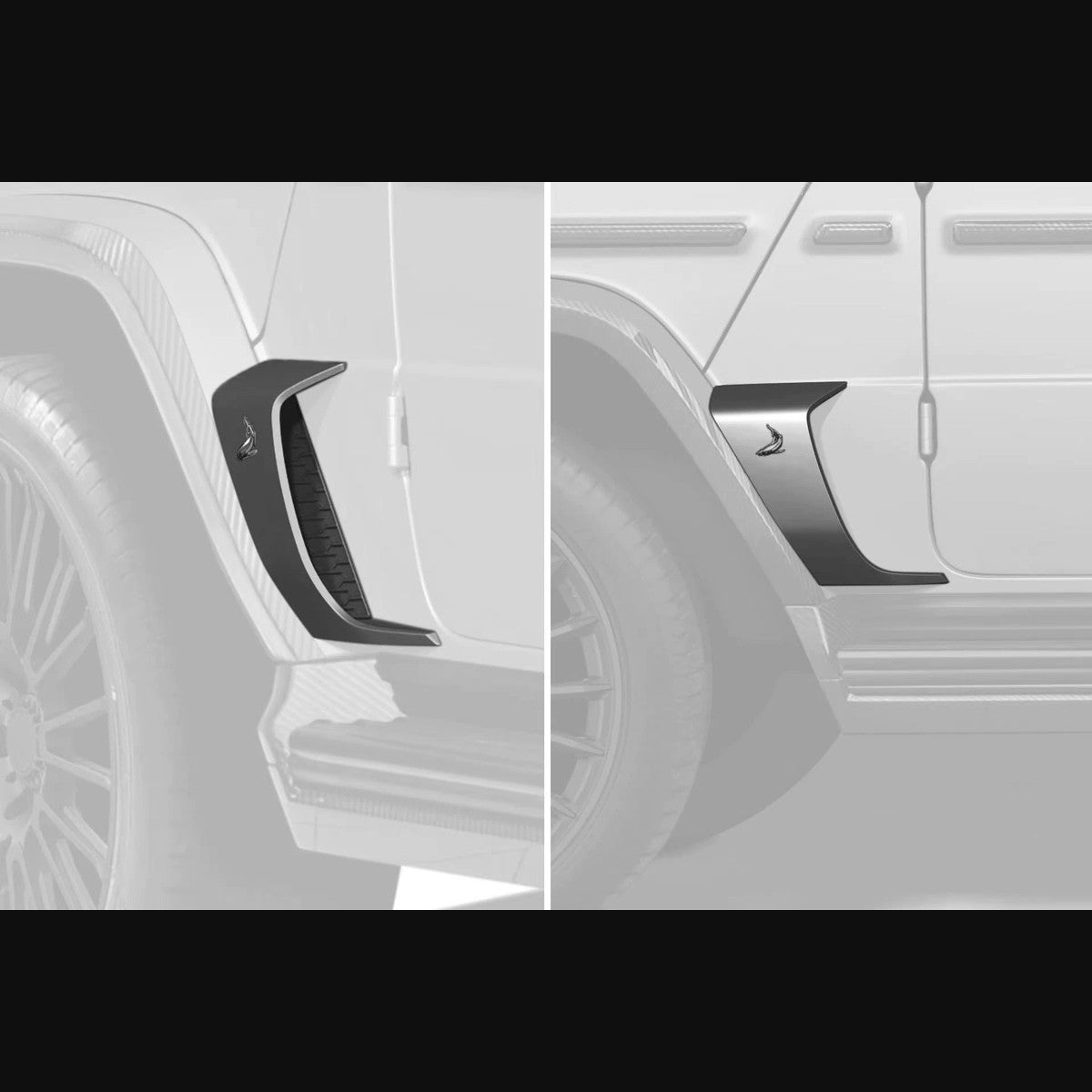 Mercedes-Benz G63 / W465 TopCar Dry Carbon Fiber Aero Kit – Front Lip / Rear Lip / Hood / Wing / Wheel Arches / Grille / Fender Trim