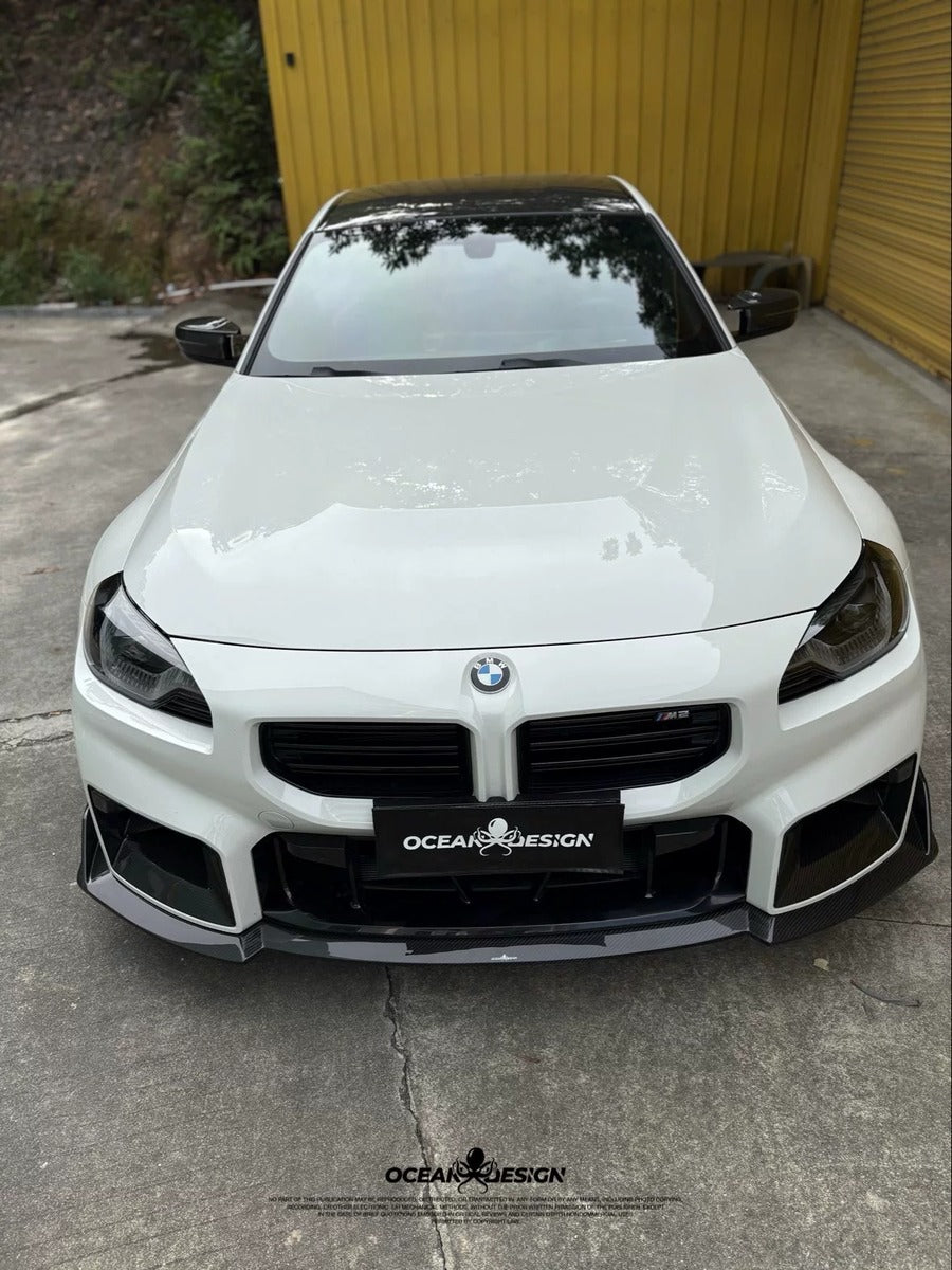 BMW G87 M2 OceanDesign OD-Style Dry Carbon Fiber Aero Kit – Front Lip / Side Skirts / Rear Lip / Rear Wing / Corner Pieces / Bumper Trim