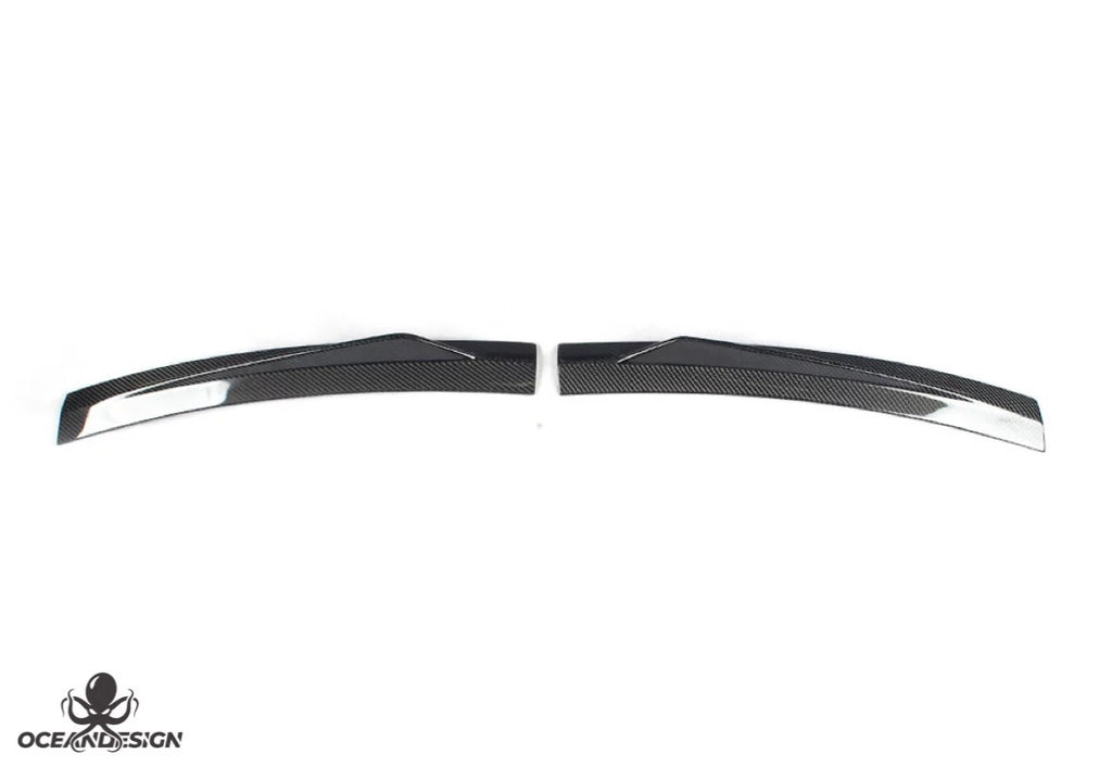 Porsche 971 Panamera OceanDesign OD-Style Dry Carbon Fiber Aero Kit – Front Lip / Side Skirts / Rear Lip / Rear Wing / Fender Trim