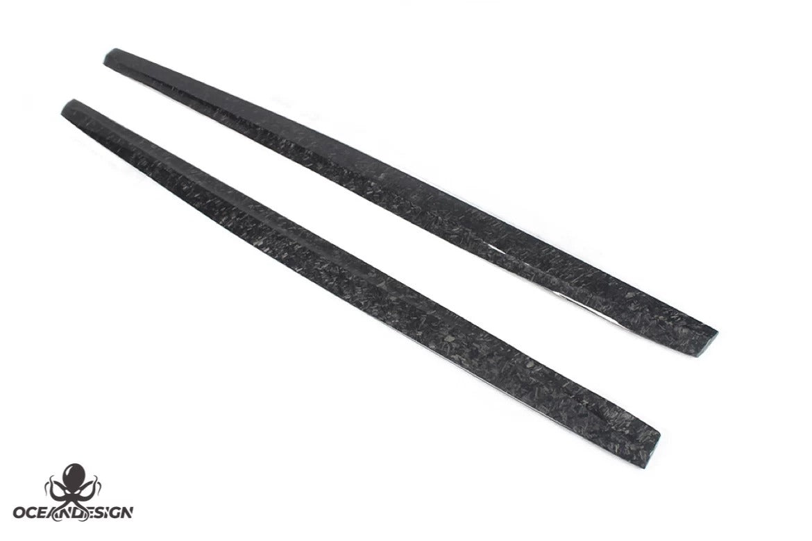 Porsche 971 Panamera OceanDesign OD-Style Dry Carbon Fiber Aero Kit – Front Lip / Side Skirts / Rear Lip / Rear Wing / Fender Trim