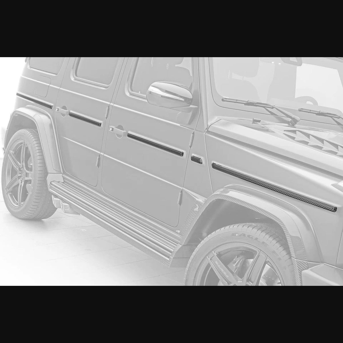 Mercedes-Benz G63 / W465 TopCar Dry Carbon Fiber Aero Kit – Front Lip / Rear Lip / Hood / Wing / Wheel Arches / Grille / Fender Trim