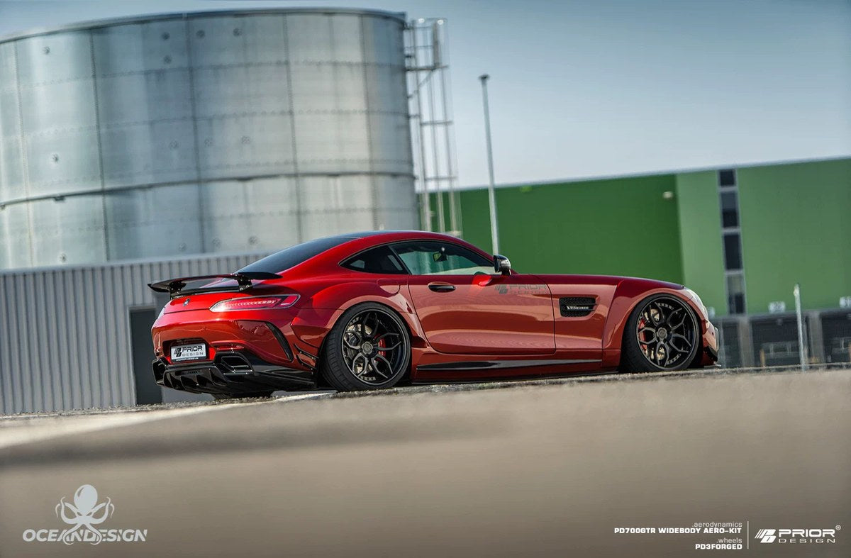 Mercedes-Benz AMG GT / GTC PD Style Carbon Fiber Aero Kit – Front Bumper, Rear Bumper, Front Lip, Rear Lip, Rear Wing, Side Skirts, Front Air Vents, Canards