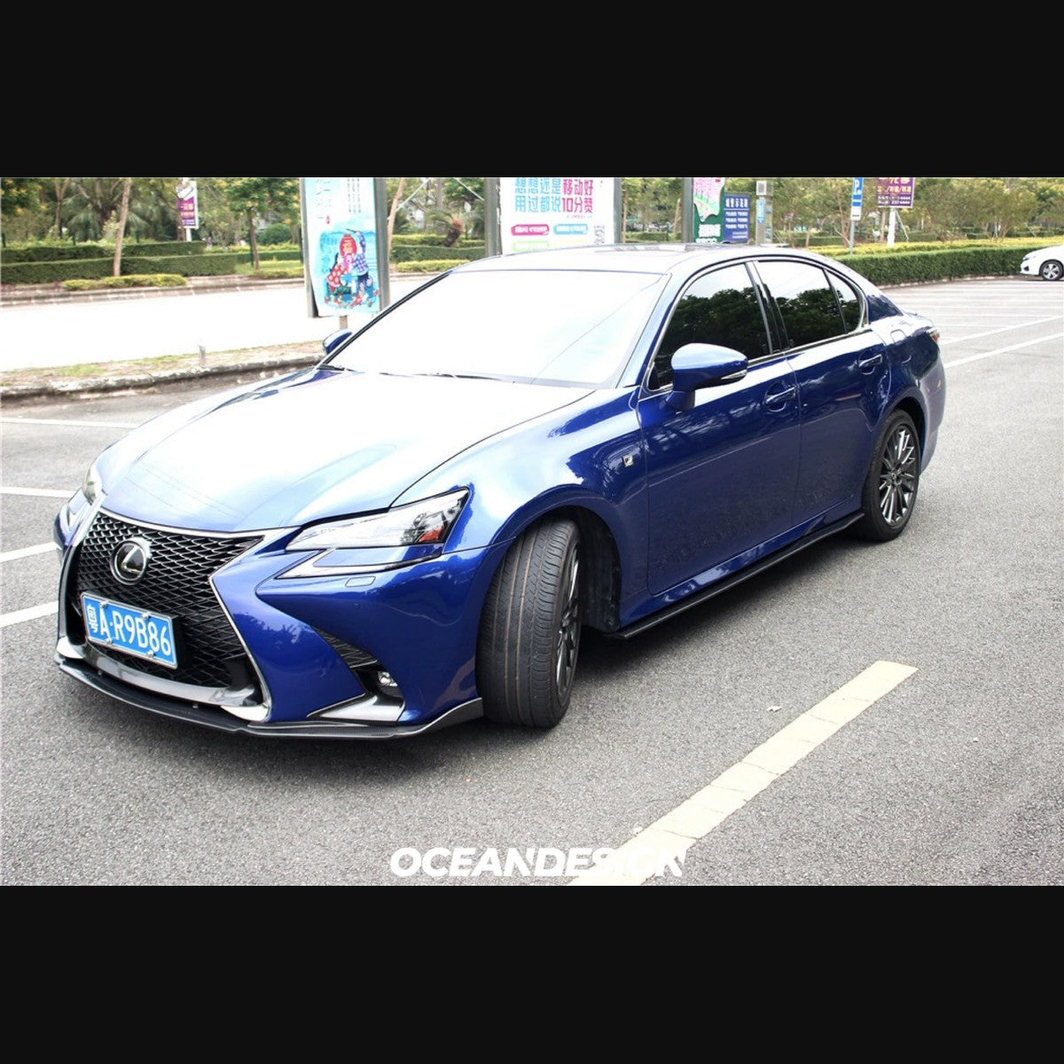 Lexus GS (GS200/GS300/GS450) AIMGAIN Carbon Fiber Aero Kit – Front Lip / Side Skirts / Rear Lip / Roof Spoiler / Wing / Exhaust