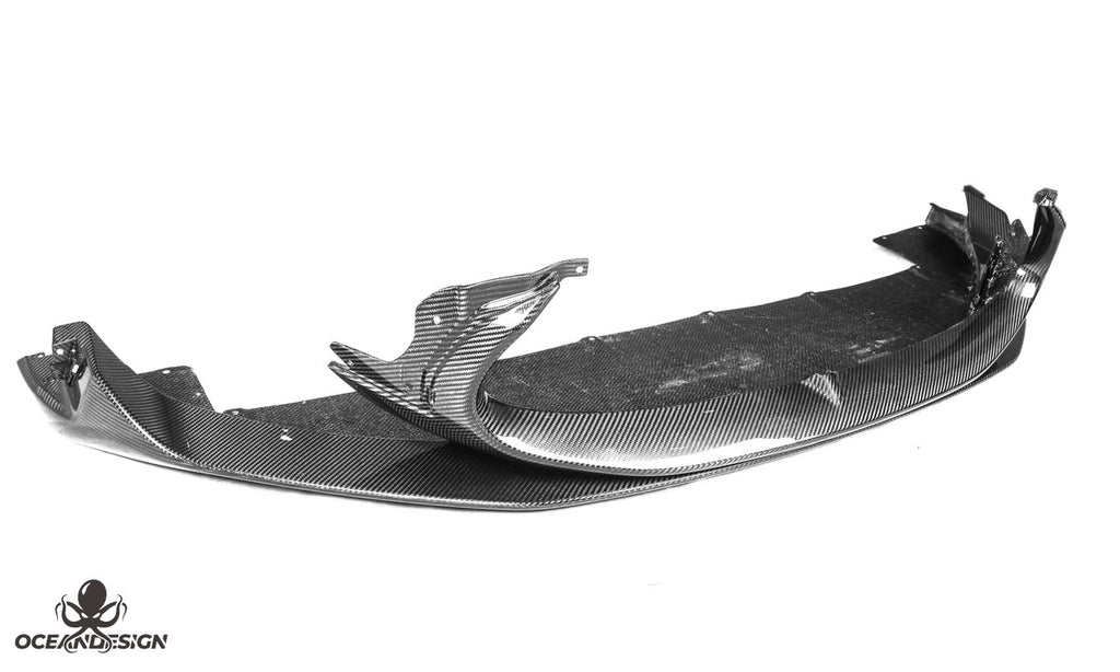 Maserati MC20 OEM Style Dry Carbon Fiber Aero Kit – Front Lip, Side Skirts, Rear Lip, Rear Wing, Engine Bay Trim, Mirror Covers