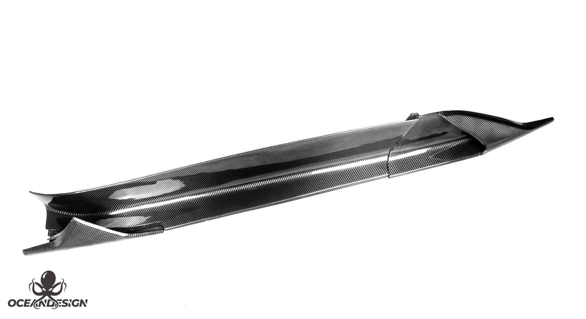 Maserati MC20 OEM Style Dry Carbon Fiber Aero Kit – Front Lip, Side Skirts, Rear Lip, Rear Wing, Engine Bay Trim, Mirror Covers