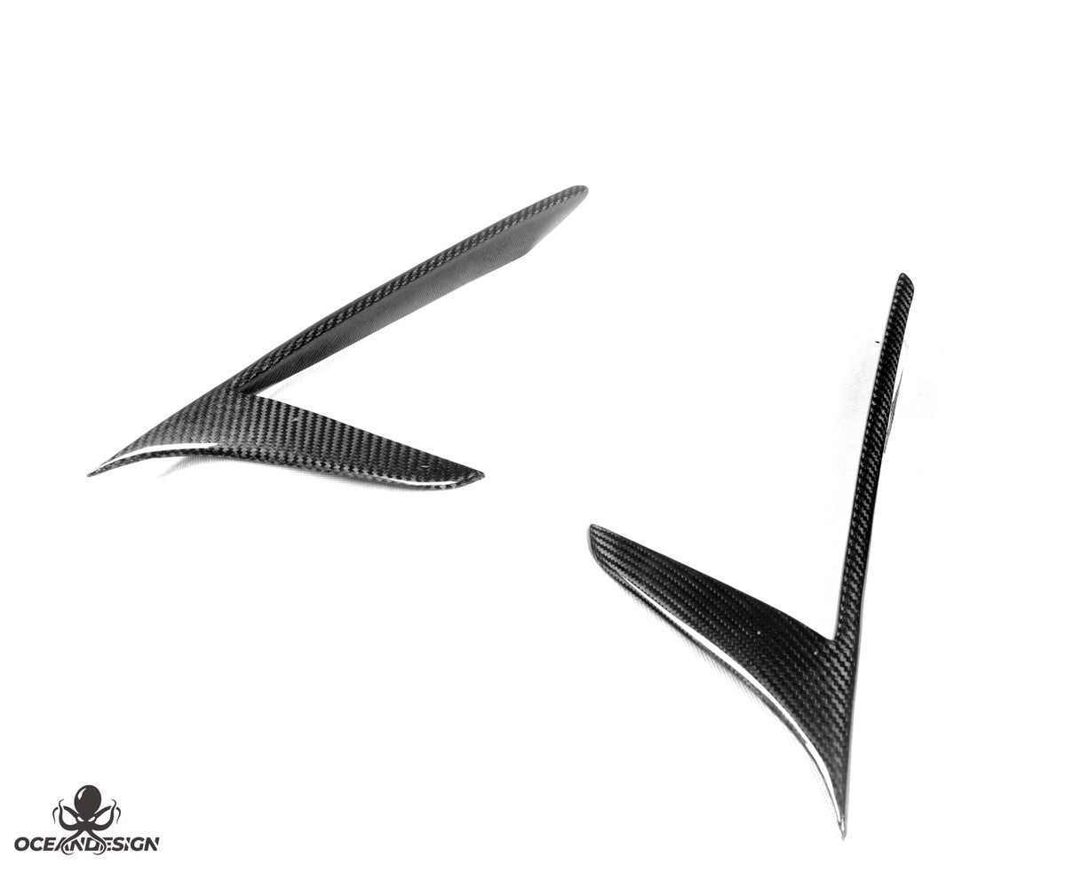 Maserati MC20 OEM Style Dry Carbon Fiber Aero Kit – Front Lip, Side Skirts, Rear Lip, Rear Wing, Engine Bay Trim, Mirror Covers