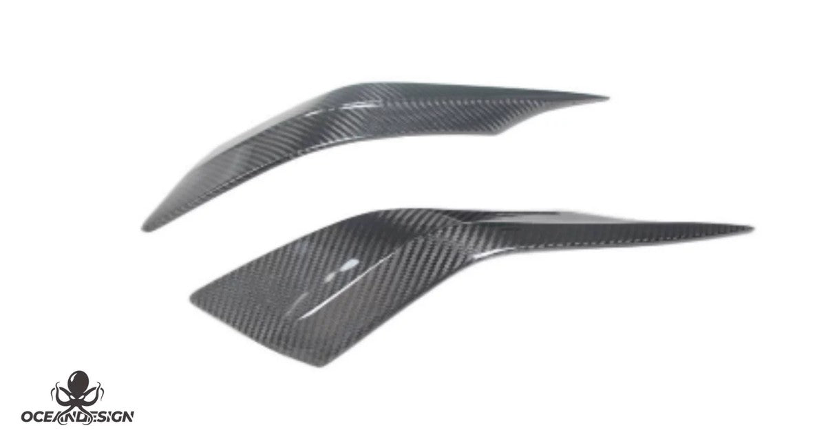 Maserati MC20 OEM Style Dry Carbon Fiber Aero Kit – Front Lip, Side Skirts, Rear Lip, Rear Wing, Engine Bay Trim, Mirror Covers