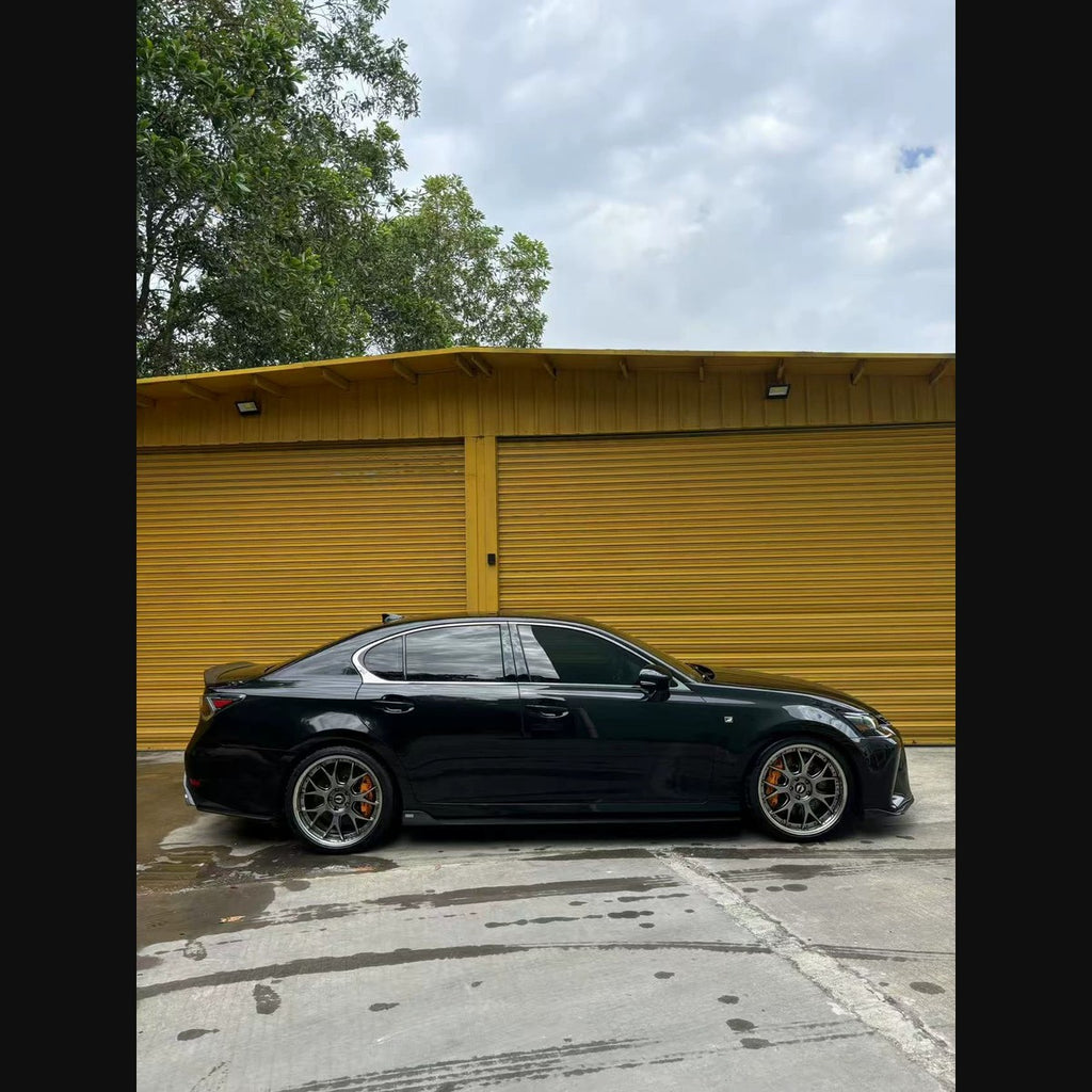 Lexus GS (GS200/GS300/GS450) AIMGAIN Carbon Fiber Aero Kit – Front Lip / Side Skirts / Rear Lip / Roof Spoiler / Wing / Exhaust