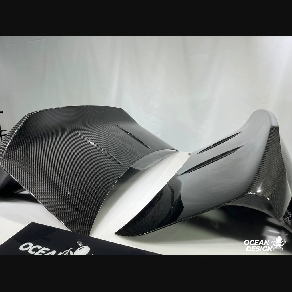 BMW G80 M3 / G82 M4 CSL-Style Dry Carbon Fiber Trunk Lid with Duck Tail Spoiler