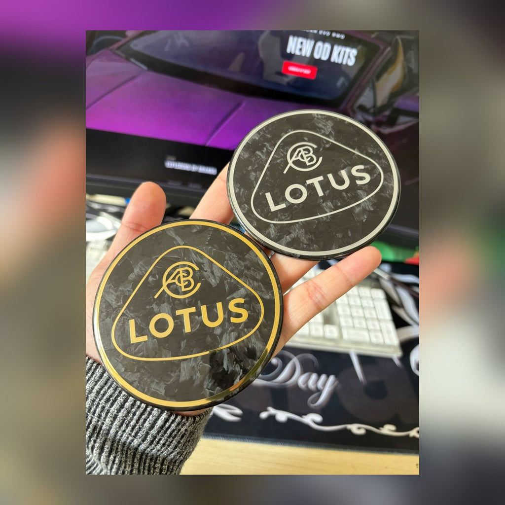 Lotus Emira / Eletre / Emeya Forged Carbon Fiber Marble-Texture Emblem