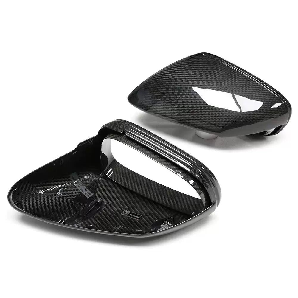 Porsche Taycan OceanDesign OD-Style Dry Carbon Fiber Aero Kit – Front Lip / Side Skirts / Rear Lip / Rear Wing / Mirror Covers
