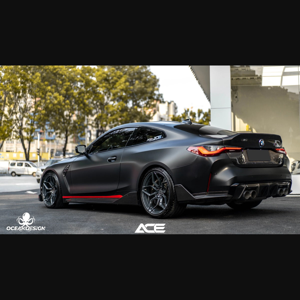 BMW G80 M3 / G82 M4 CSL-Style Dry Carbon Fiber Trunk Lid with Duck Tail Spoiler