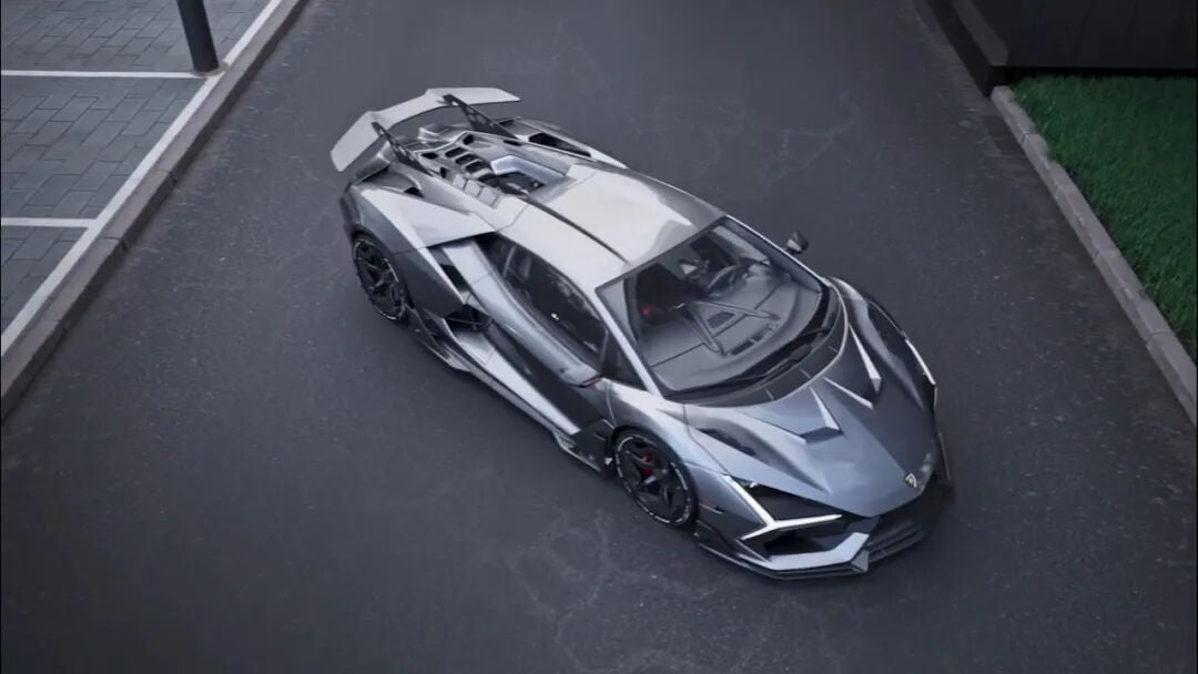 Lamborghini Revuelto DK Style Carbon Fiber Body Kit