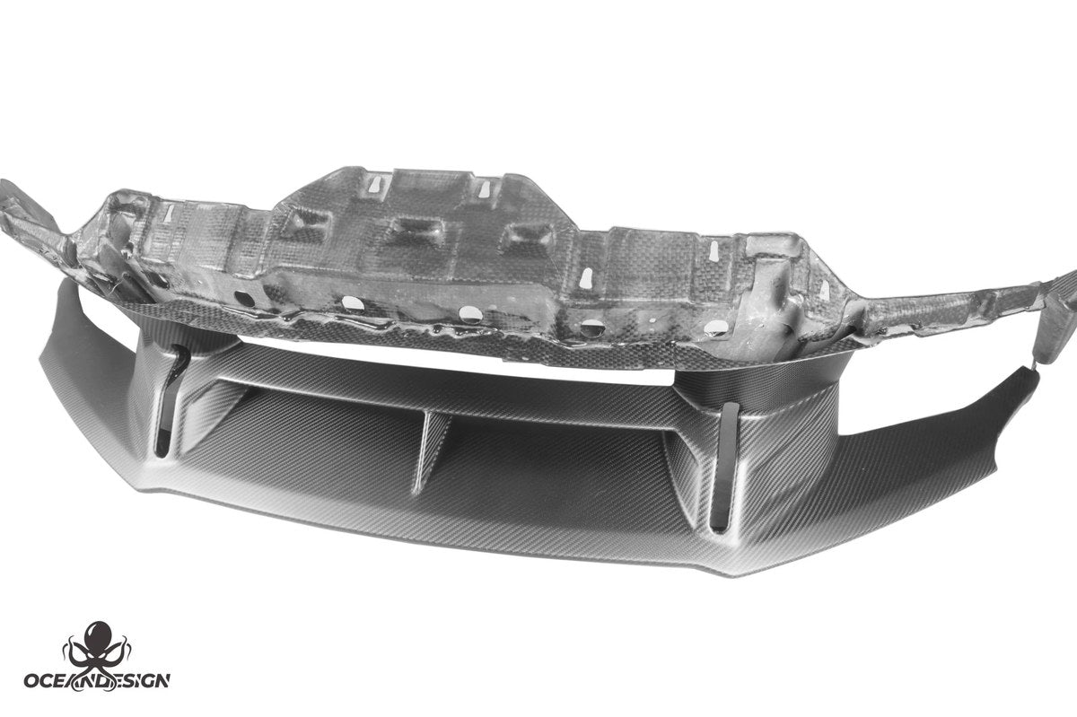 Lamborghini STO OEM Style Dry Carbon Fiber Aero Kit – Front Lip, Rear Lip, Rear Wing, Mirror Covers, Front Corner Pieces, Engine Bay Vents, Hood Vents