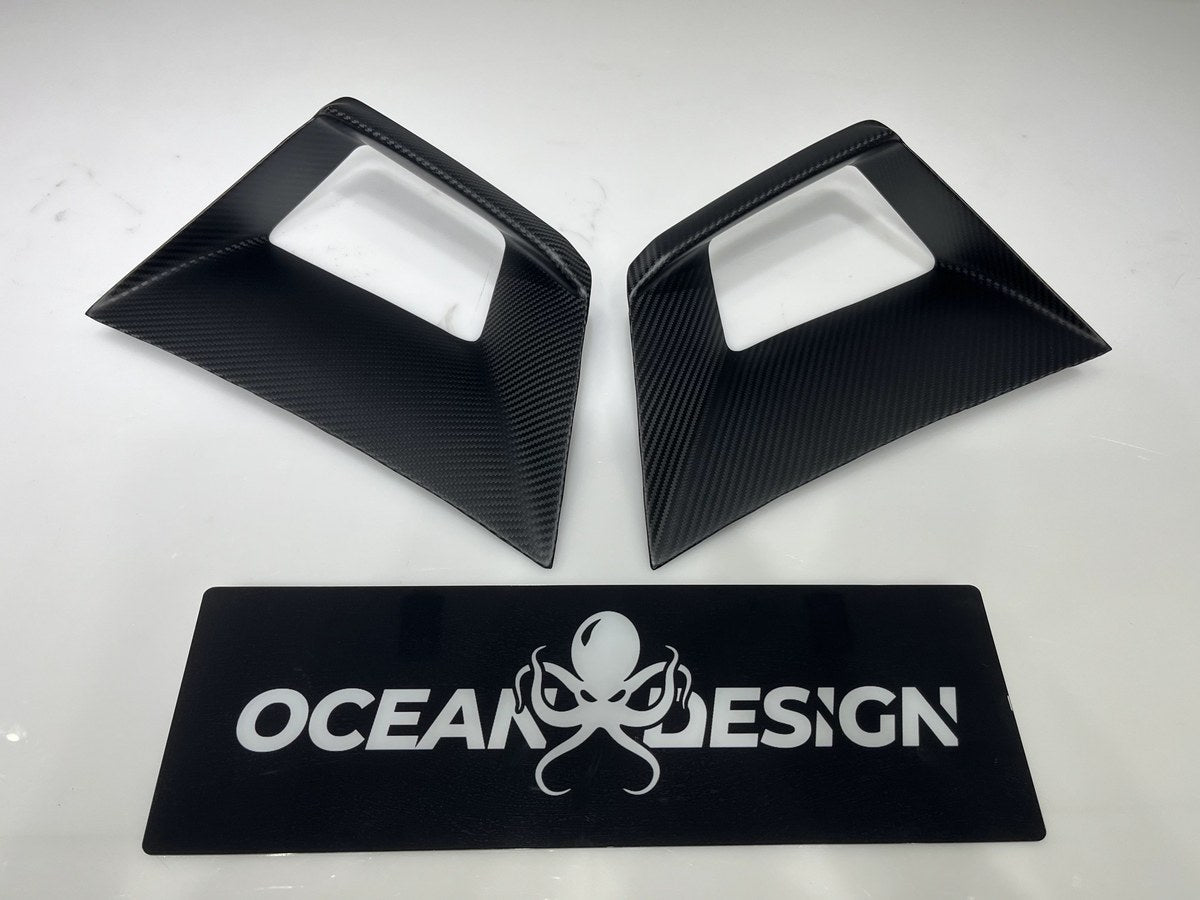 Lamborghini STO OEM Style Dry Carbon Fiber Aero Kit – Front Lip, Rear Lip, Rear Wing, Mirror Covers, Front Corner Pieces, Engine Bay Vents, Hood Vents