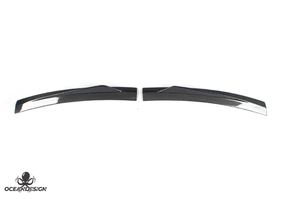 Porsche 971 Panamera OceanDesign OD-Style Dry Carbon Fiber Aero Kit – Front Lip / Side Skirts / Rear Lip / Rear Wing / Fender Trim