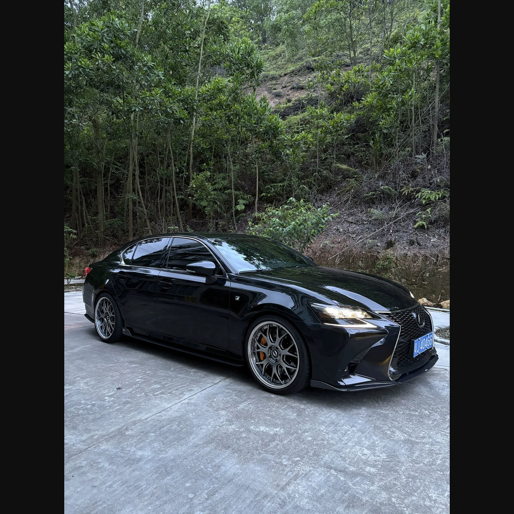 Lexus GS (GS200/GS300/GS450) AIMGAIN Carbon Fiber Aero Kit – Front Lip / Side Skirts / Rear Lip / Roof Spoiler / Wing / Exhaust
