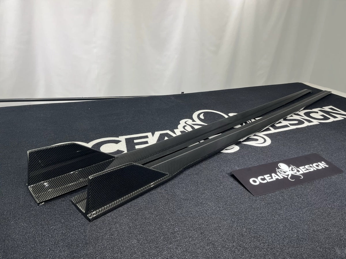 BMW G87 M2 OceanDesign OD-Style Dry Carbon Fiber Aero Kit – Front Lip / Side Skirts / Rear Lip / Rear Wing / Corner Pieces / Bumper Trim