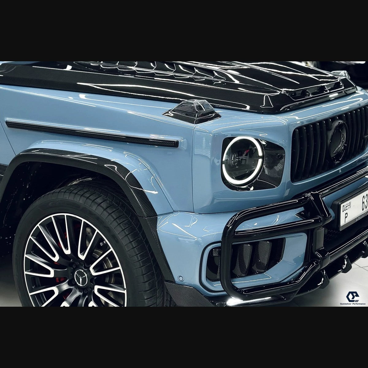 Mercedes-Benz G63 / W465 TopCar Dry Carbon Fiber Aero Kit – Front Lip / Rear Lip / Hood / Wing / Wheel Arches / Grille / Fender Trim