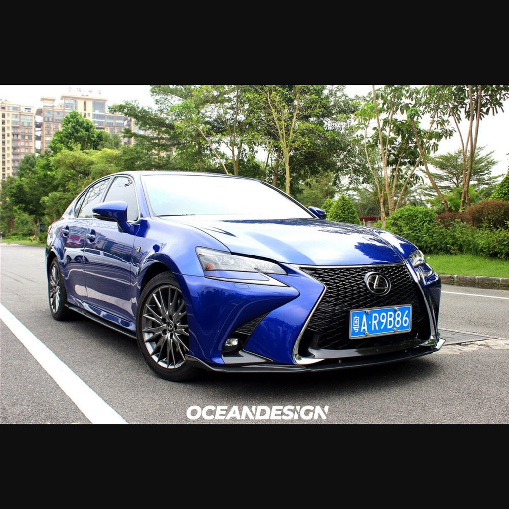 Lexus GS (GS200/GS300/GS450) AIMGAIN Carbon Fiber Aero Kit – Front Lip / Side Skirts / Rear Lip / Roof Spoiler / Wing / Exhaust