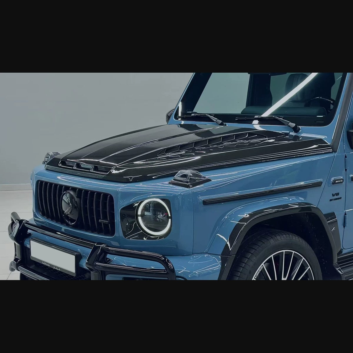 Mercedes-Benz G63 / W465 TopCar Dry Carbon Fiber Aero Kit – Front Lip / Rear Lip / Hood / Wing / Wheel Arches / Grille / Fender Trim