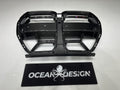 BMW G80 M3 / G82 M4 / G83 M4 CSL-Style Dry Carbon Fiber Grille + M3/M4 CSL Grille Badge
